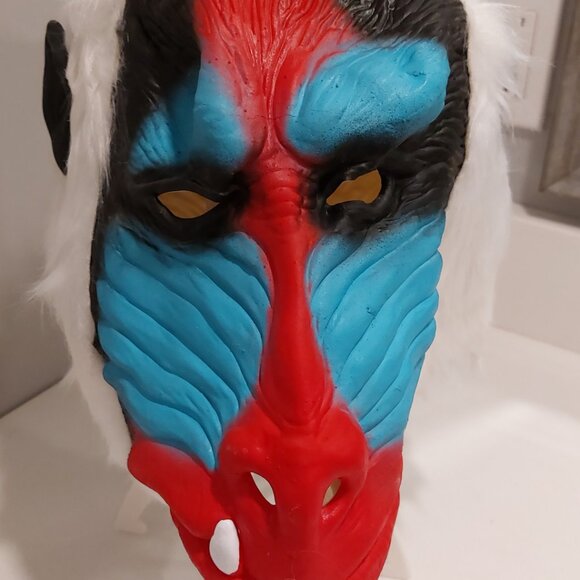 Orangutan Baboon Mask, Deluxe - Picture 4 of 6